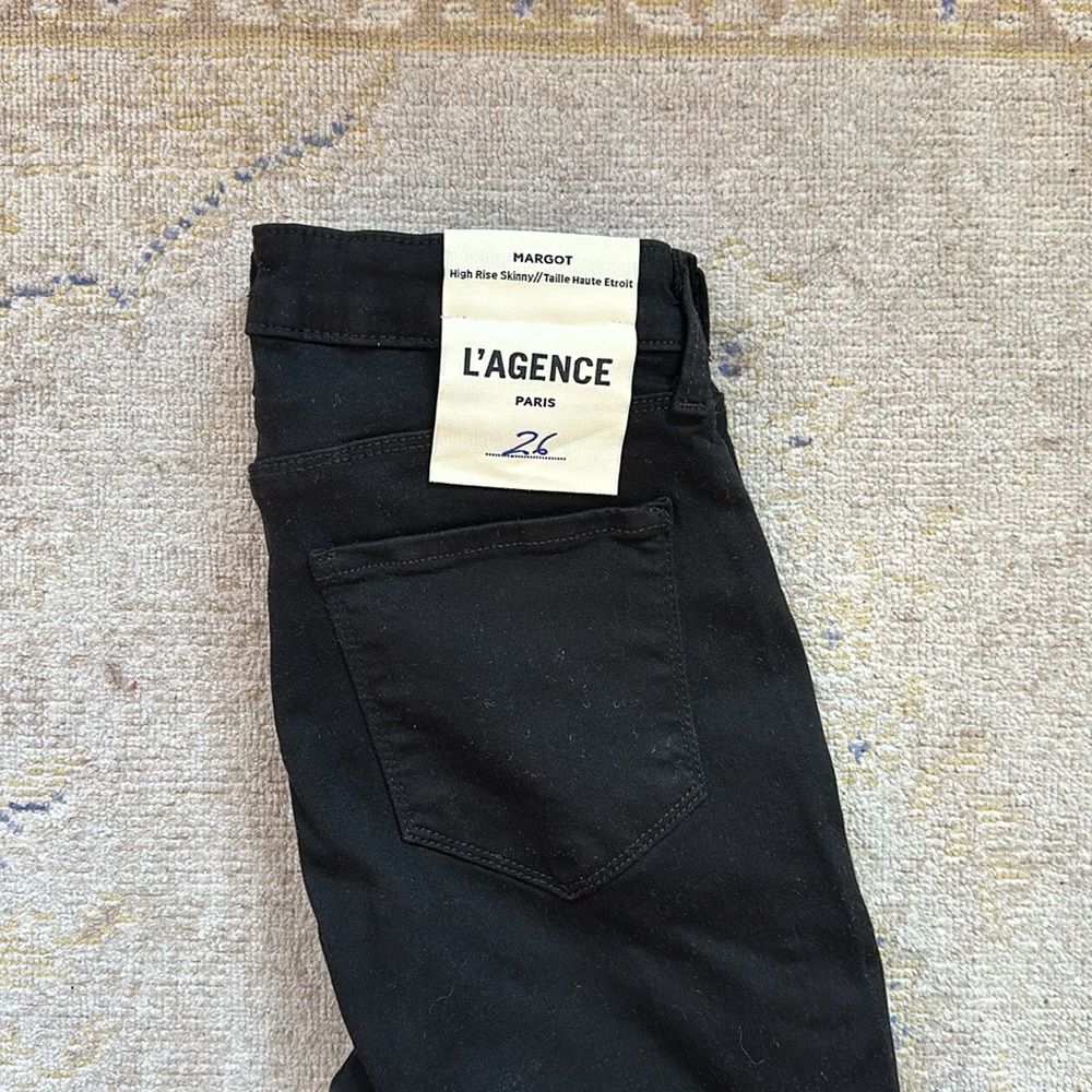 L’AGENCE Margot skinny jeans black